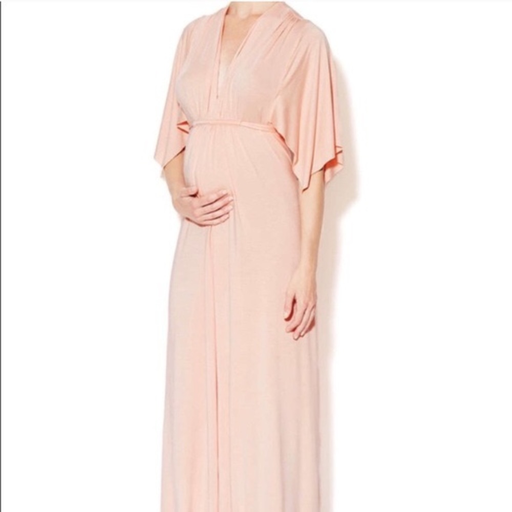Rachel Pally Caftan Maternity Dress in Rosewater